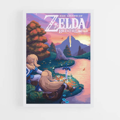 Poster Zelda Pixelart