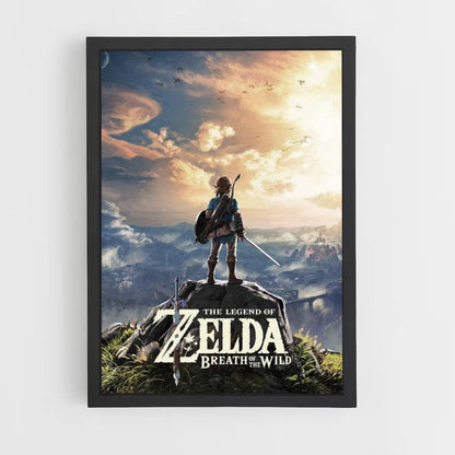 Poster Zelda Adem van het wild