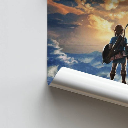 Poster Zelda Adem van het wild