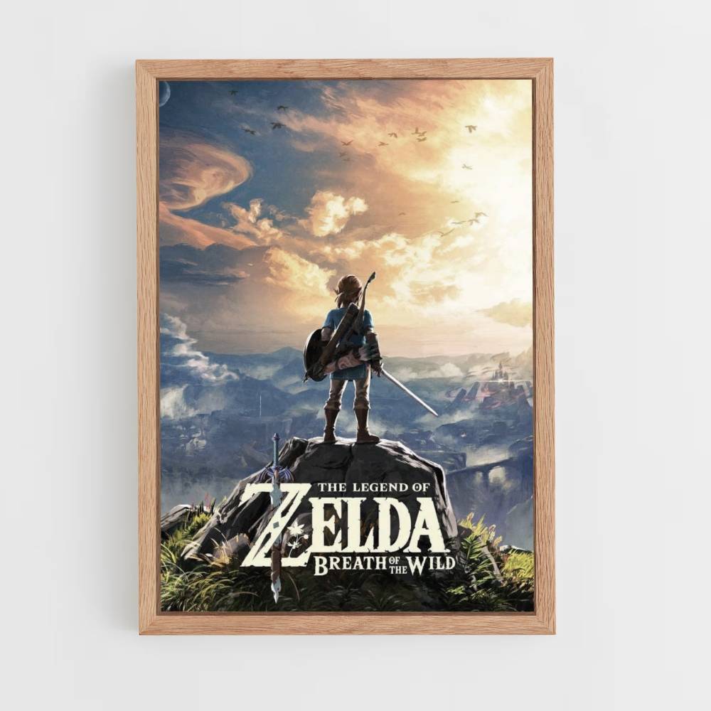 Poster Zelda Adem van het wild