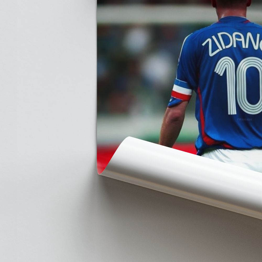 Affiche Zidane 10