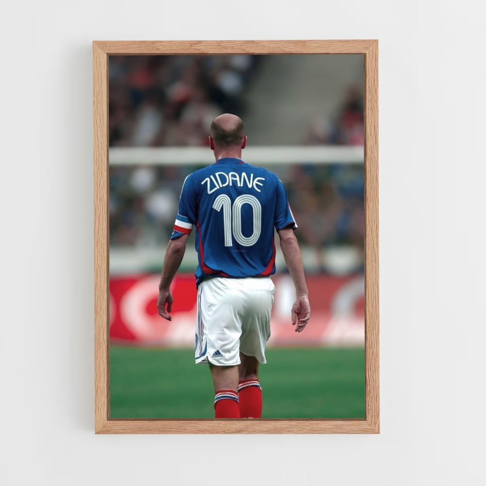 Affiche Zidane 10