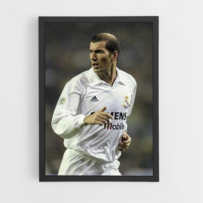 Affiche Zidane Wit