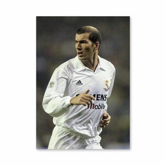 Affiche Zidane Wit