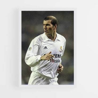 Affiche Zidane Wit