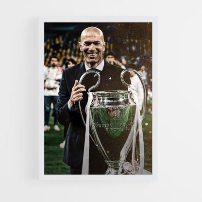 Affiche Zidane-overwinning