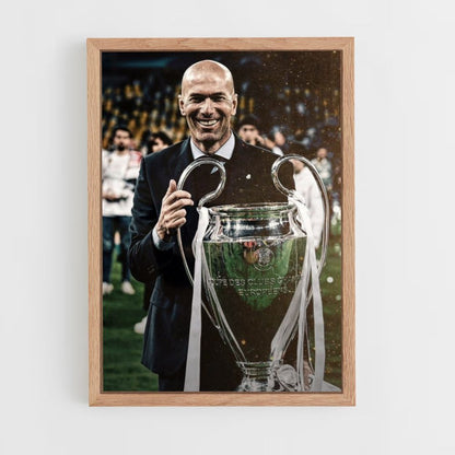 Affiche Zidane-overwinning