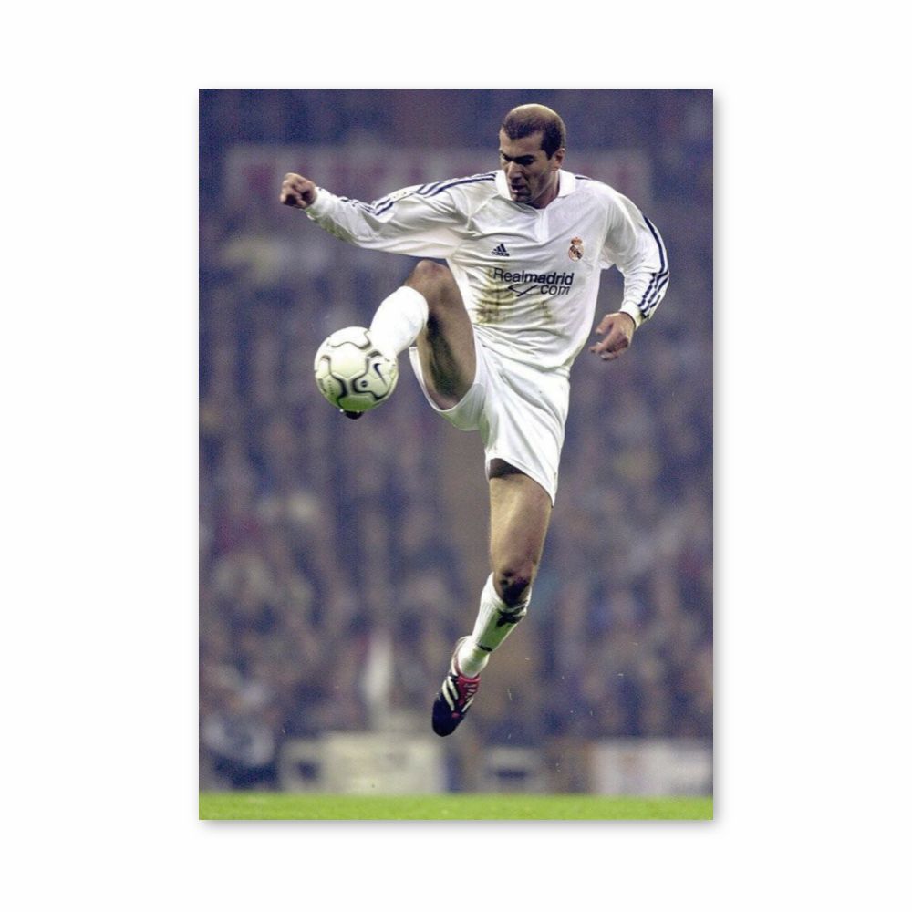 Poster Hervatting Zidane