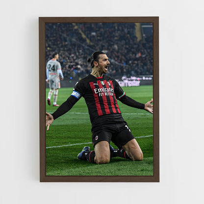 zlatan-1 cadre Bois foncé