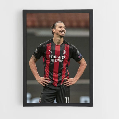 Affiche Zlatan lacht