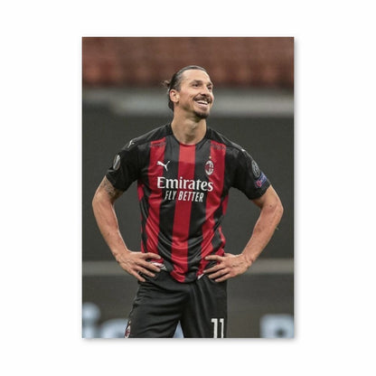 Affiche Zlatan lacht