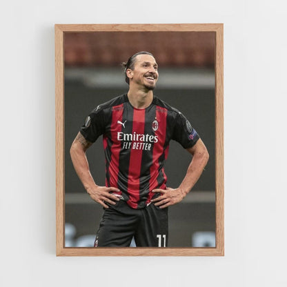 Affiche Zlatan lacht