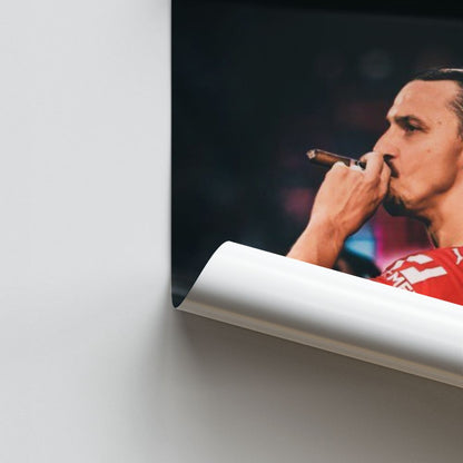 Zlatan sigarenposter