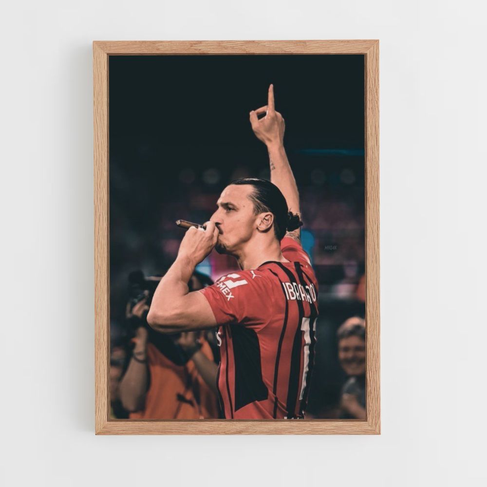 Zlatan sigarenposter